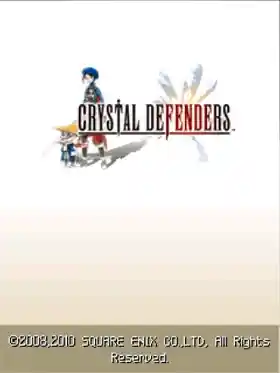 Crystal Defenders (USA) screen shot title